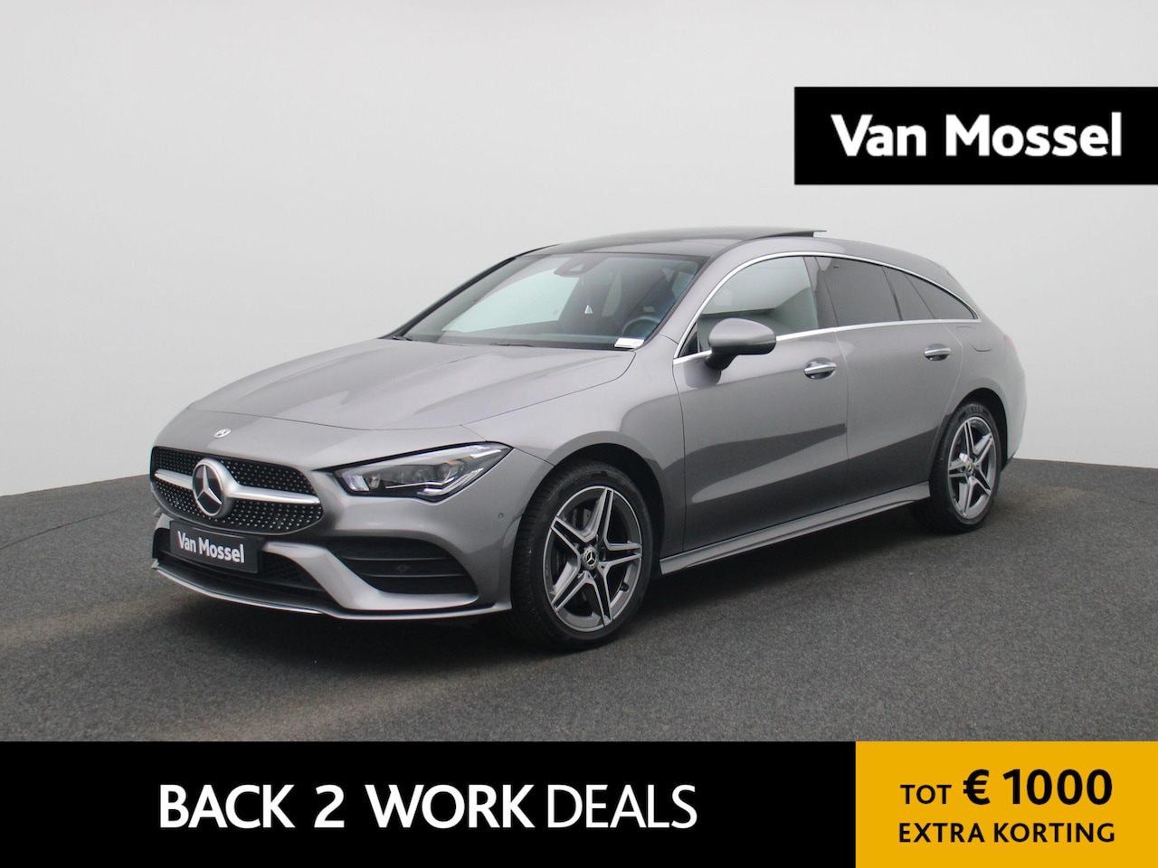 Mercedes-Benz CLA-klasse Shooting Brake - 250 e AMG Line | Automaat | Stoel verwarming | Trekhaak | Schuif/ kantel dak | LMV | Camer - AutoWereld.nl