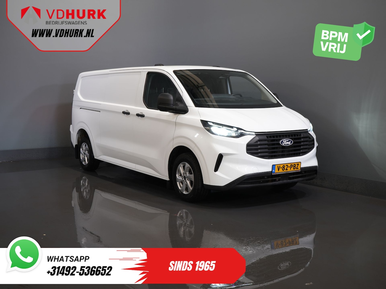 Ford Transit Custom - 2.0 TDCI L2 Trend LED/ Carplay/ Camera/ Climate/ PDC/ Cruise - AutoWereld.nl