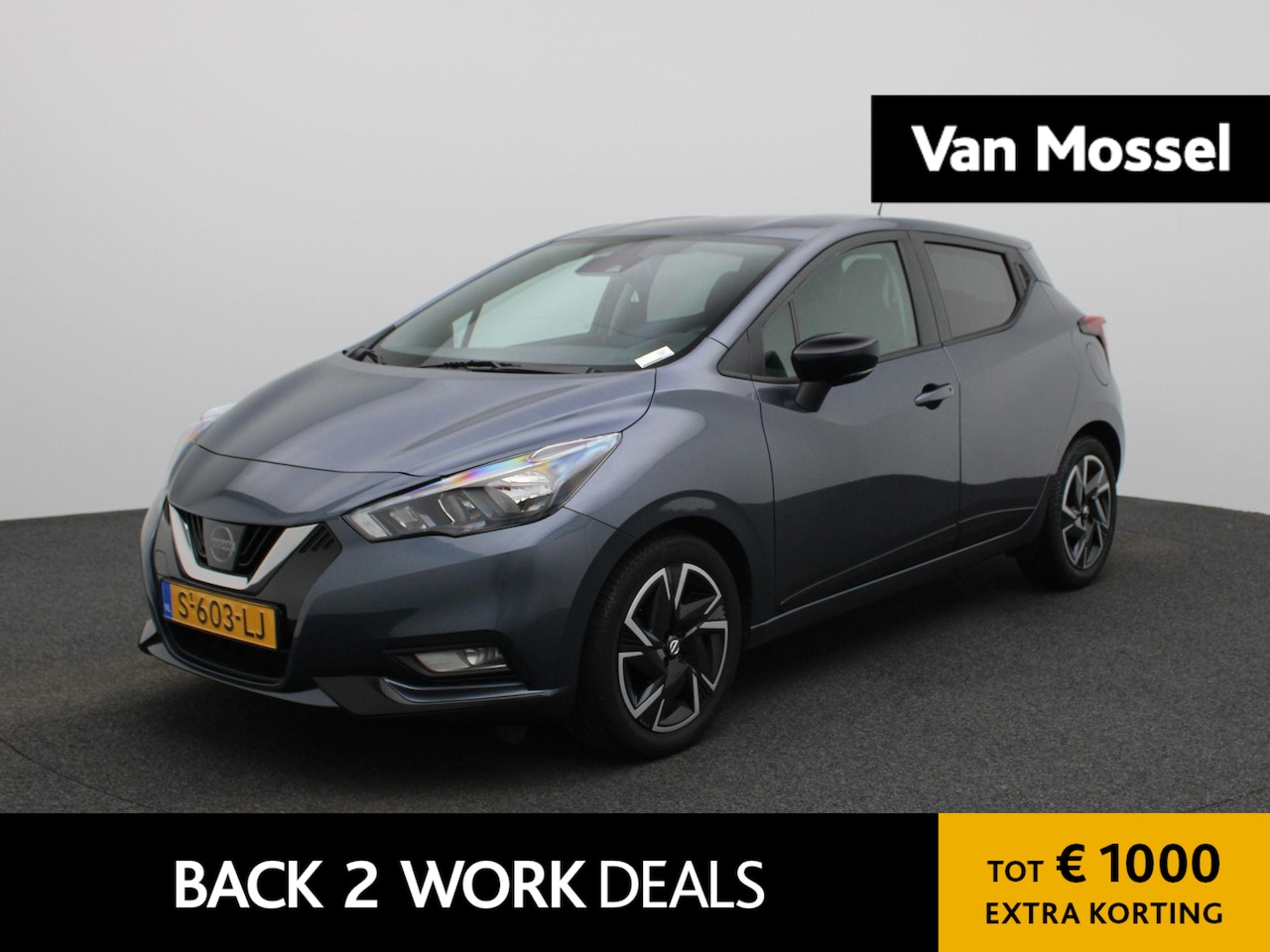 Nissan Micra - 1.0 IG-T N-Design | APPLE CARPLAY | ANDROID AUTO | AIRCO | PARKEERSENSOREN ACHTER | NAVIGA - AutoWereld.nl