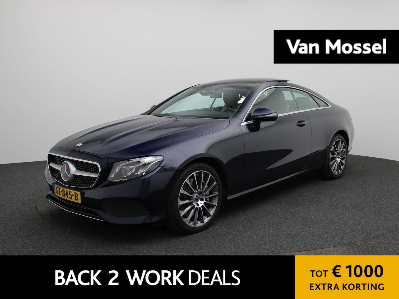 Mercedes-Benz E-klasse Coupé - 400 4MATIC Premium | Automaat | Panoramadak | Stoelverwarming | Sfeerverlichting | Achteru - AutoWereld.nl