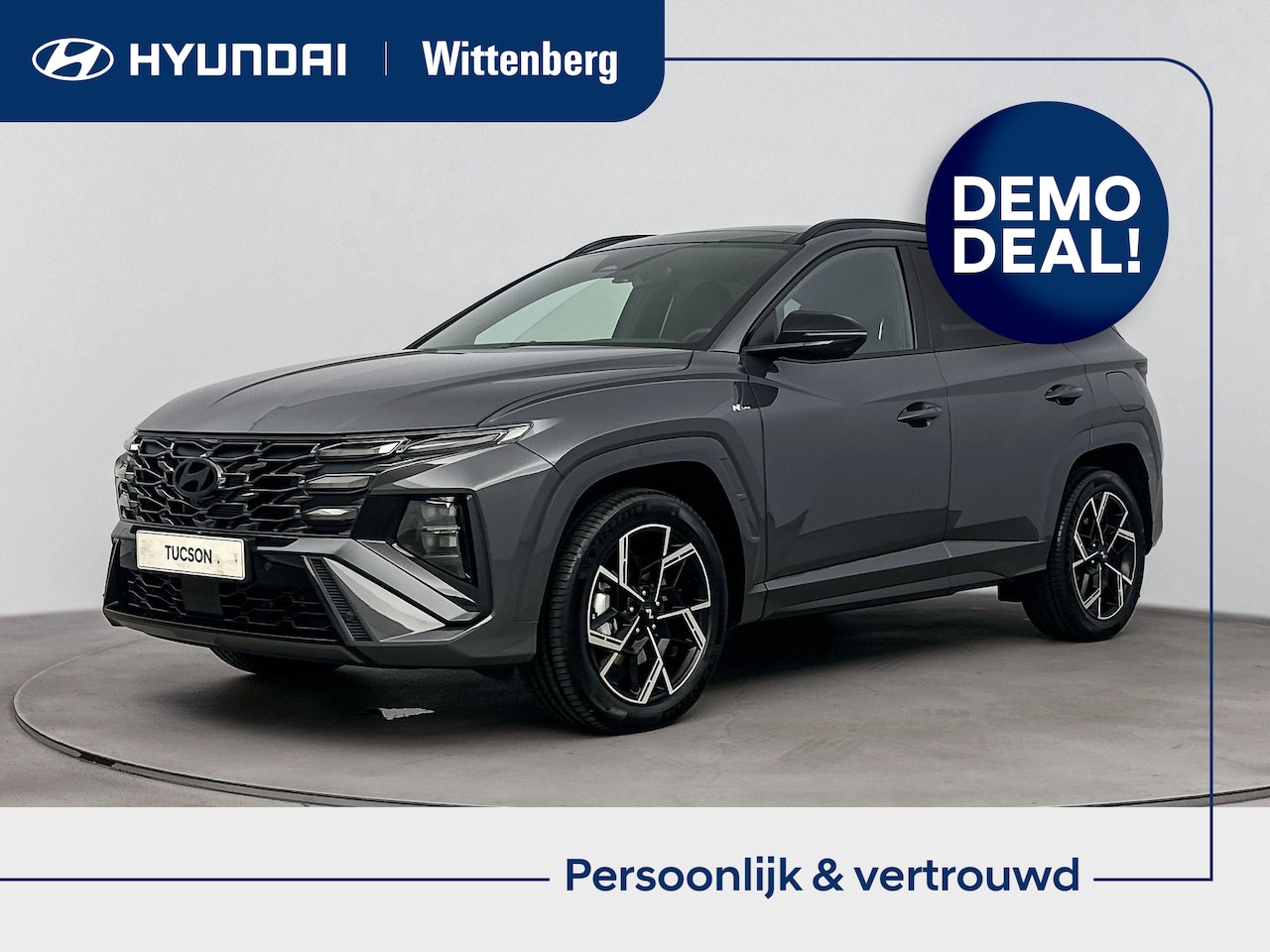 Hyundai Tucson - 1.6 T-GDI HEV N Line Sky | Panoramadak | Stoelverwarming en verkoeling | 19 inch Lichtmeta - AutoWereld.nl