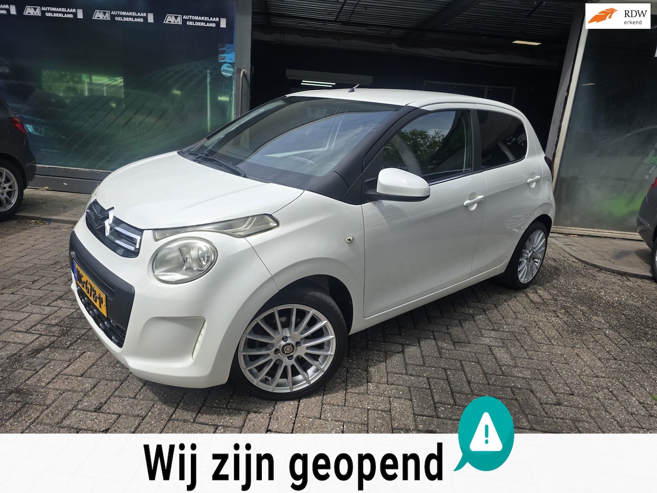 Citroën C1 - 1.0 VTi Feel | AUTOMAAT |3/6 OF 12MND GARANTIE | CAMERA | AIRCO | LMV | - AutoWereld.nl