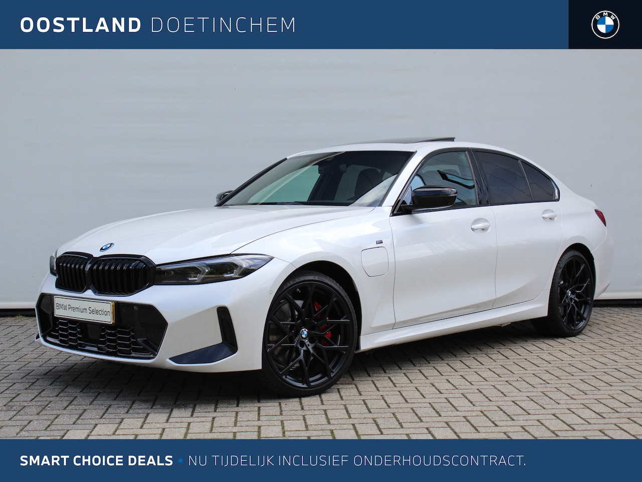 BMW 3-serie - 330e M Sport Automaat / Schuif-kanteldak / M Sportstoelen / Active Cruise Control / Adapti - AutoWereld.nl