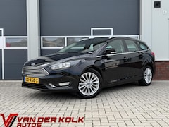 Ford Focus Wagon - 1.0 Titanium Edition | Navigatie | Cruise | Climate | Sensoren | Trekhaak