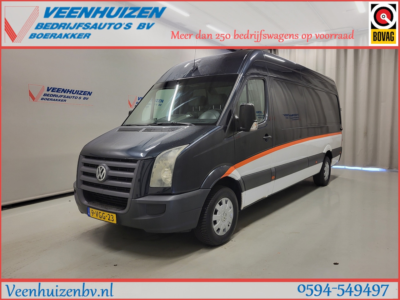 Volkswagen Crafter - 2.5TDI 136pk L4/H2 Automaat - AutoWereld.nl