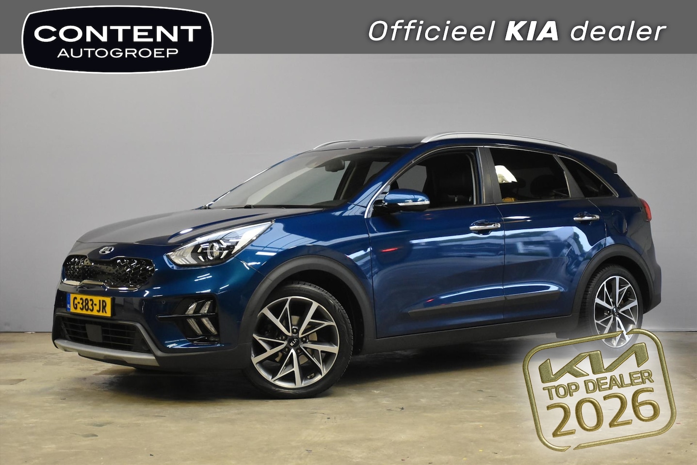 Kia Niro - 1.6 GDi Hybrid 141pk DCT6 DynamicPlusLine - AutoWereld.nl