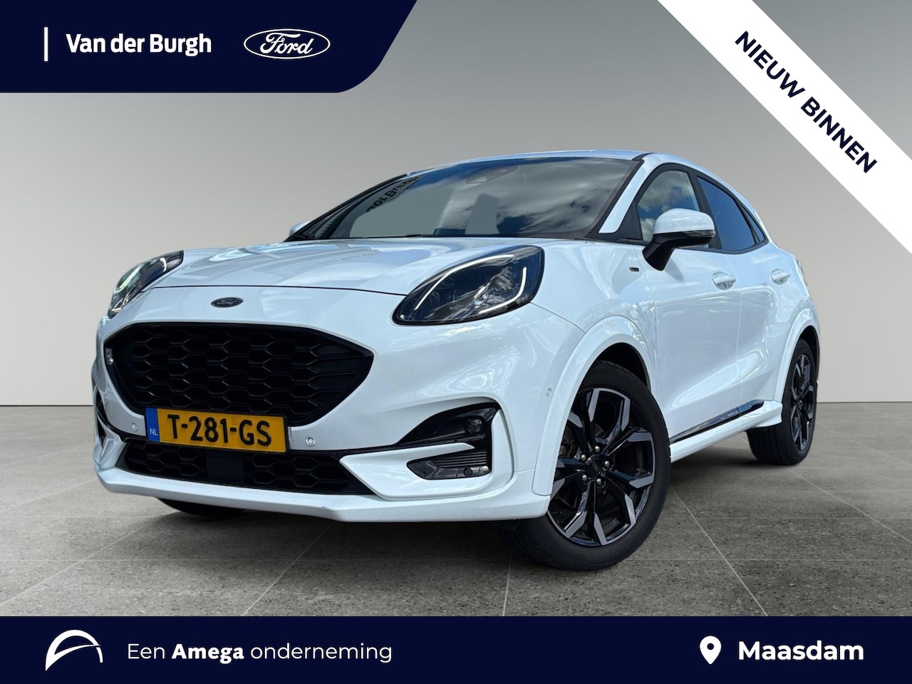 Ford Puma - ST-Line X 1.0 EcoBoost Hybrid | Driver Assistance Pack | Frozen White | - AutoWereld.nl