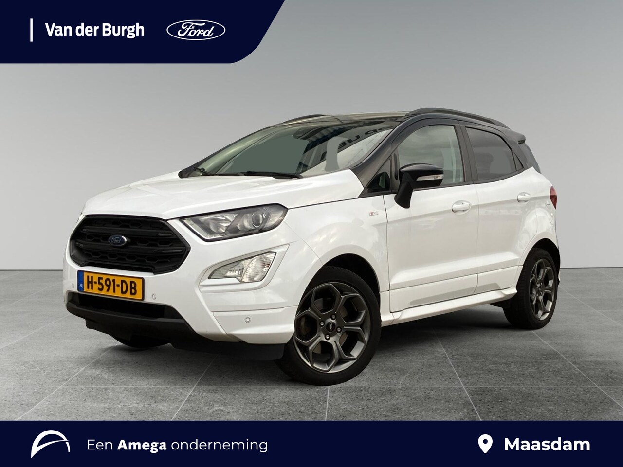 Ford EcoSport - ST-Line 1.0 EcoBoost 125pk | Achteruitrijcamera | Trekhaak | Half-leder - AutoWereld.nl