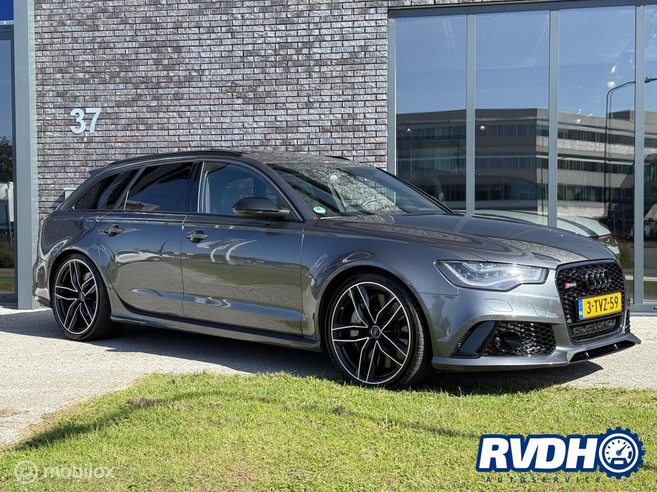 Audi RS6 - Avant 4.0 TFSI quattro |Keramisch|Pano|Carbon|HUD - AutoWereld.nl
