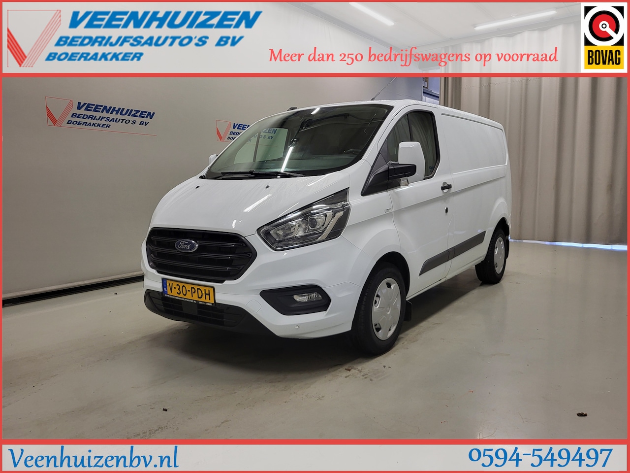 Ford Transit Custom - 2.0TDCI 130pk Automaat Euro 6! - AutoWereld.nl