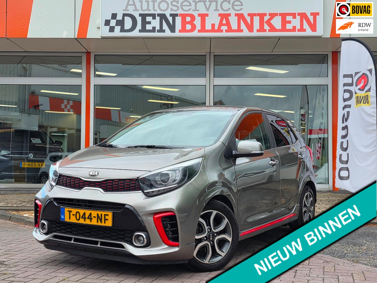 Kia Picanto - 1.0 MPi GT-Line Edition BJ.2020 / Navi / Leder / Led / Camera / Clima / 15"Lmv !! - AutoWereld.nl