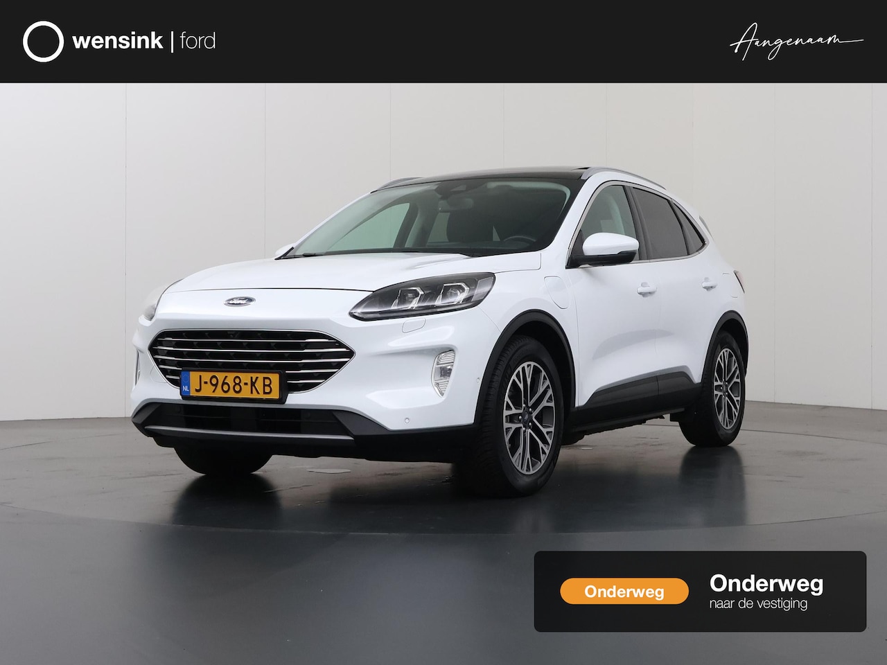 Ford Kuga - 2.5 PHEV Titanium X | Trekhaak | Panoramadak | LED | Stoelverwarming voor + achter | El.ve - AutoWereld.nl