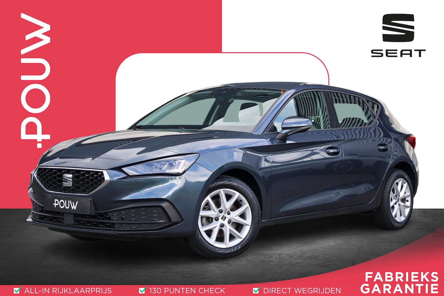SEAT Leon - 1.0 TSI 110pk Style | All Seasonbanden | Parkeersensoren Achter | Apple CarPlay/ Android A - AutoWereld.nl