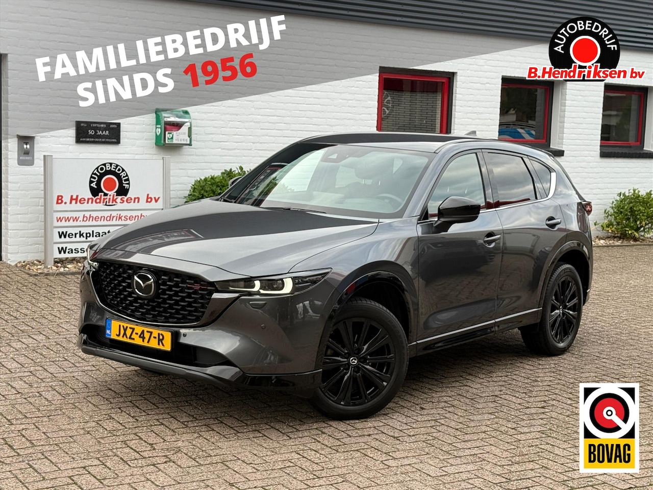 Mazda CX-5 - 2.0 SKYACTIV-G 165pk Hybrid Aut Homura/ Apple Carplay/ Bose sound/ Stoel + stuur verwarmin - AutoWereld.nl