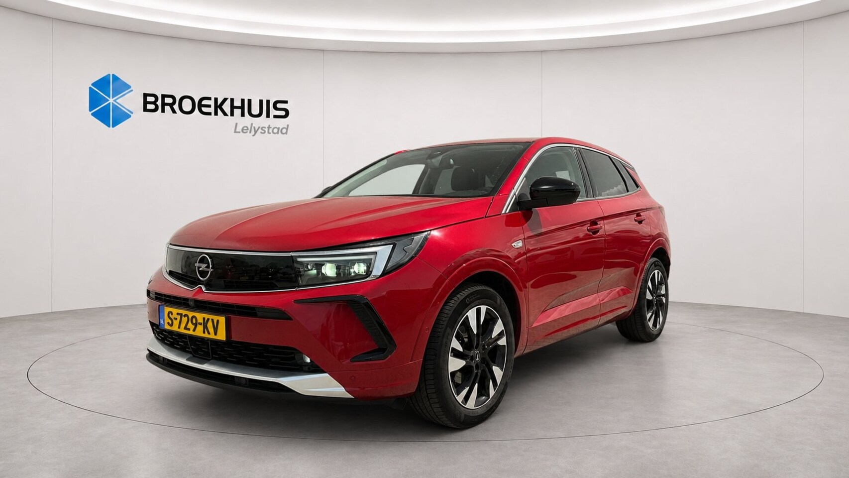 Opel Grandland - 1.2 TURBO 130PK LEVEL 3 ELEGANCE / NAVI / LEDER / CLIMA / LED / PDC / AGR / 18" LMV / CAME - AutoWereld.nl