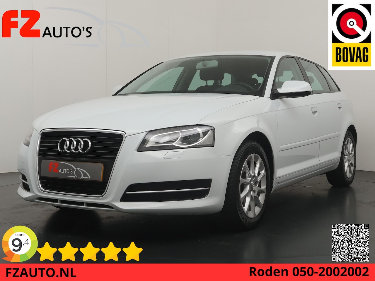 Audi A3 Sportback - 1.2 TFSI Attraction Advance Automaat - Navigatie - Cruise Control - Trekhaak - AutoWereld.nl