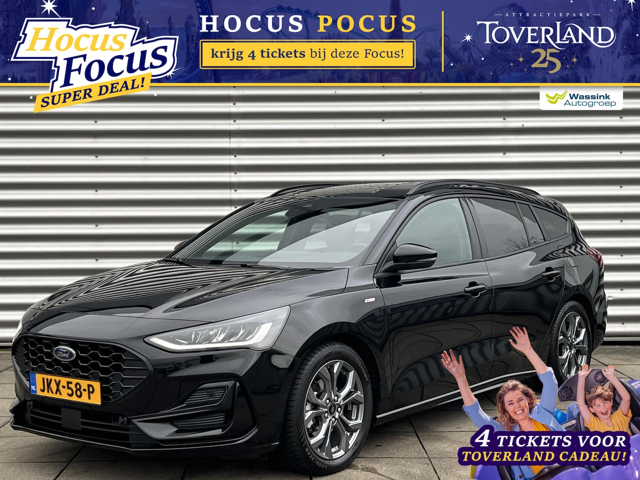 Ford Focus Wagon - 1.0 EcoBoost Hybrid ST Line Navigatie | Camera | Pack Winter - AutoWereld.nl