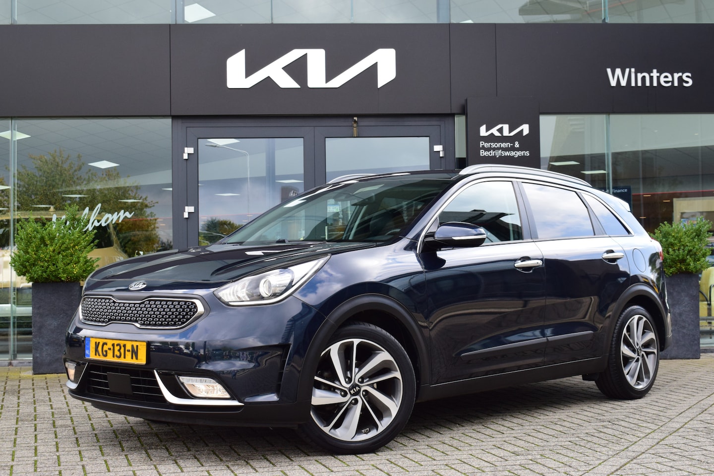Kia Niro - 1.6 GDi Hybrid ExecutiveLine | Trekhaak | Stoelventilatie | Dodehoekassistentie | Leder+ko - AutoWereld.nl