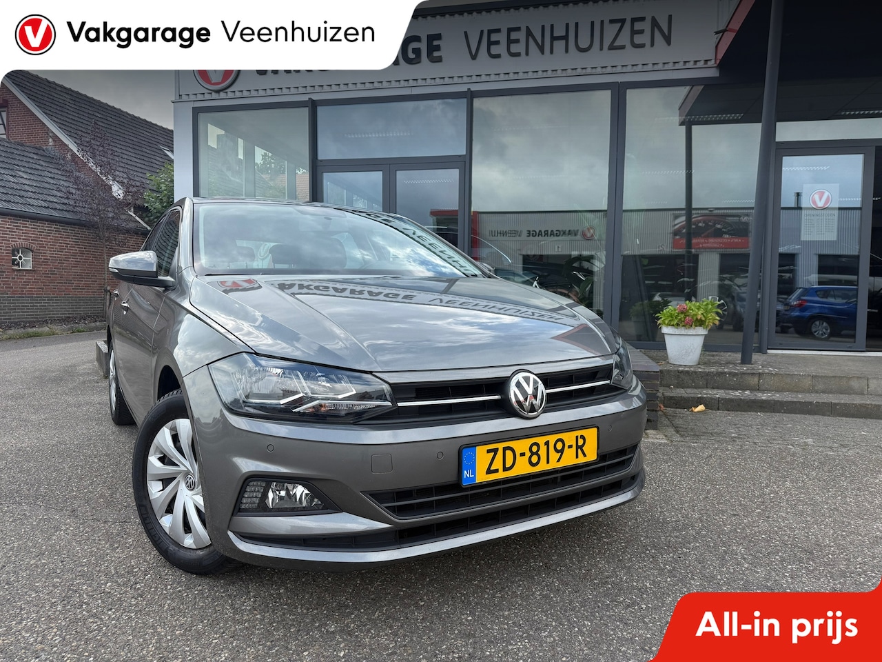 Volkswagen Polo - 1.0 TSI Comfortline|Rijklaar prijs|Sensoren|ACC|CarPlay|Navi| - AutoWereld.nl