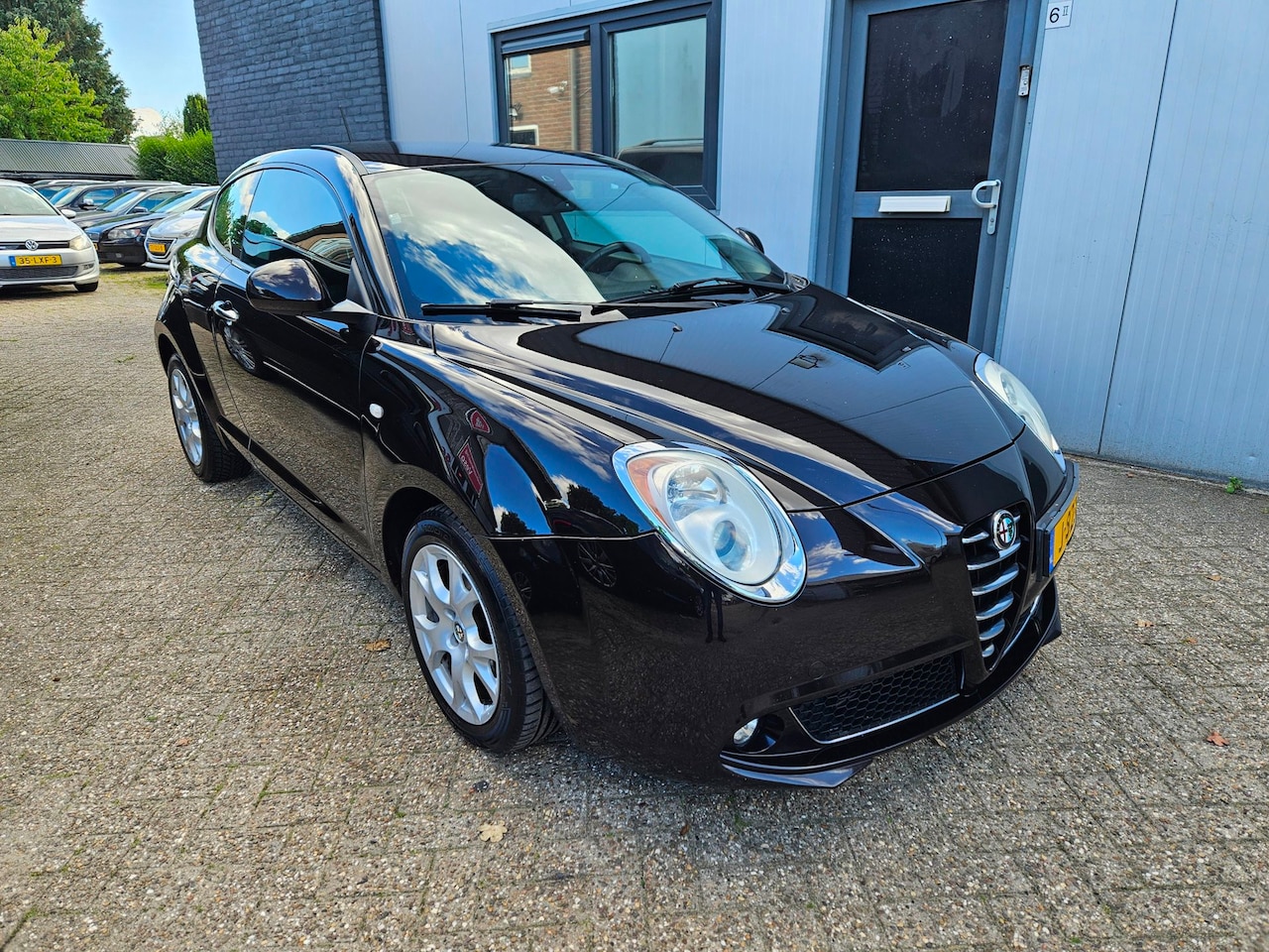 Alfa Romeo MiTo - 1.4 T Progression 135PK 2010 Zwart|Airco - AutoWereld.nl
