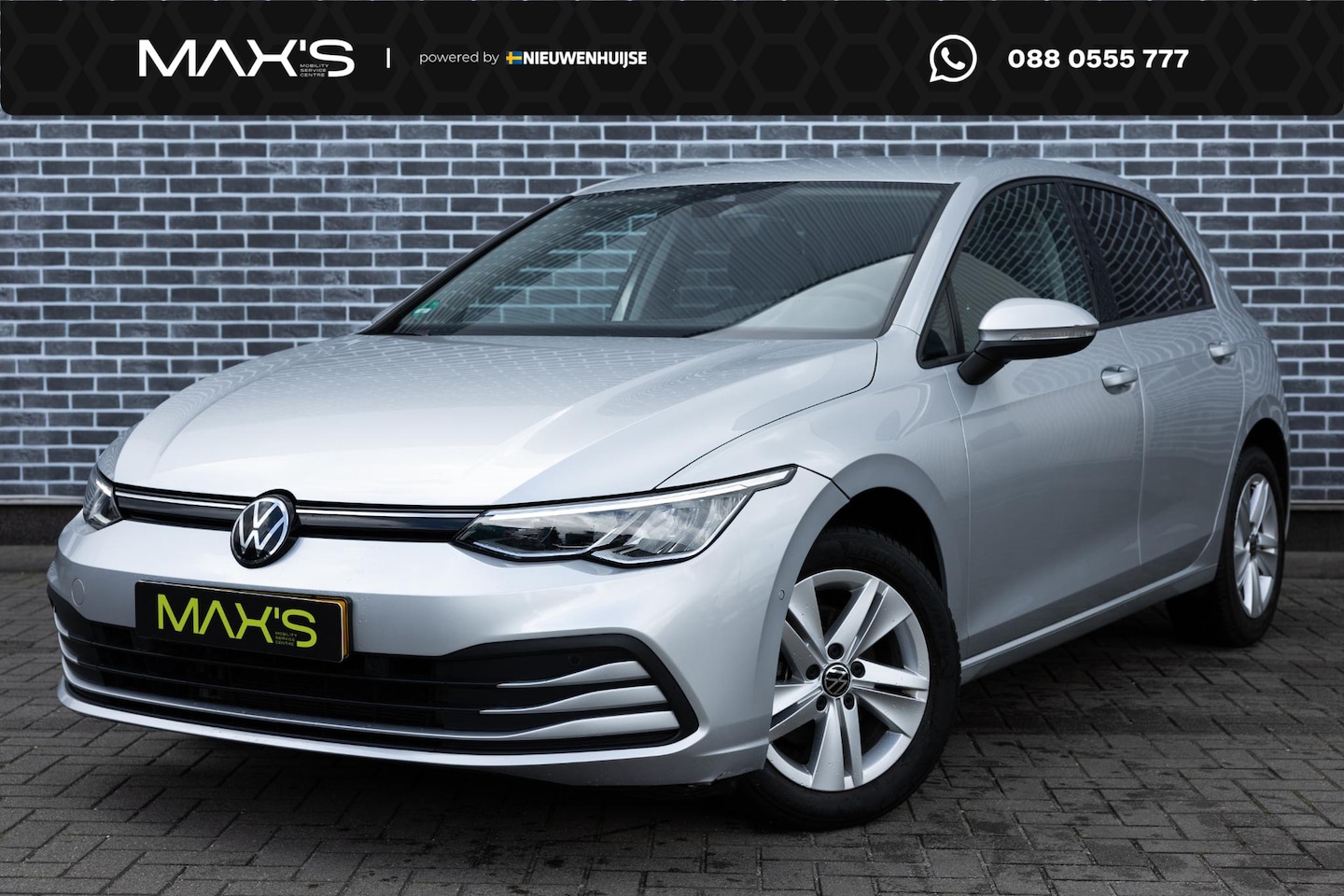 Volkswagen Golf - 1.0 eTSI DSG Life Business | Achteruitrijcamera | Parkeersensoren | Climate Control | Keyl - AutoWereld.nl