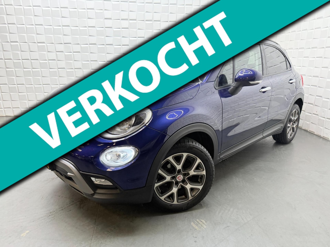 Fiat 500 X - 1.4 Turbo MultiAir Lounge KEYLESS PDC LEER - AutoWereld.nl