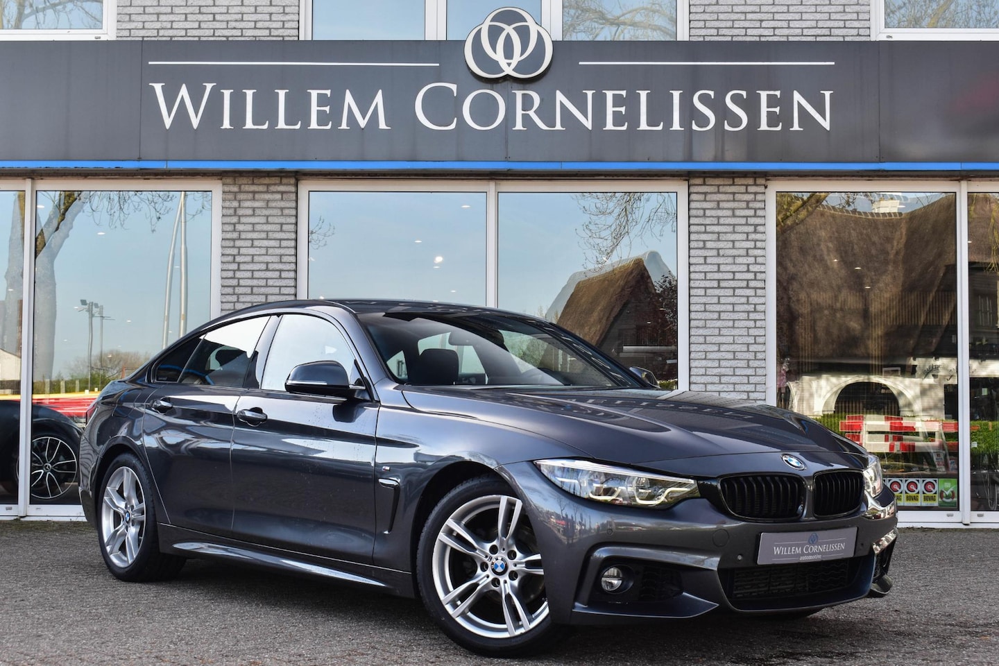 BMW 4-serie Gran Coupé - 418i M-Sport High Executive Edition Leder Navi Pro - AutoWereld.nl
