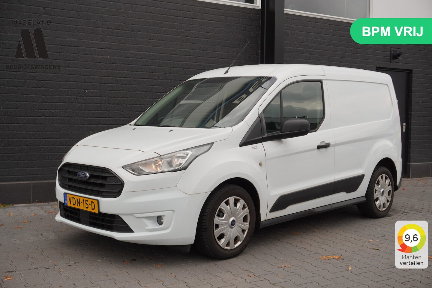 Ford Transit Connect - 1.5 EcoBlue 100PK EURO 6 - Airco - Cruise - €10.900,- Excl. - AutoWereld.nl
