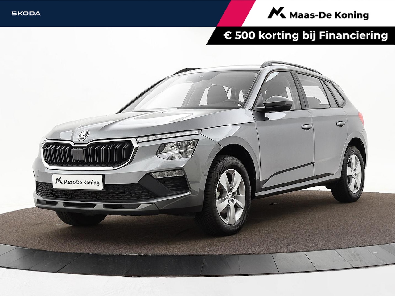 Skoda Kamiq - 1.0 TSI 115pk Selection Apple/Android Car Play · P-Sensoren · Cruise Control · DAB · 16'' - AutoWereld.nl