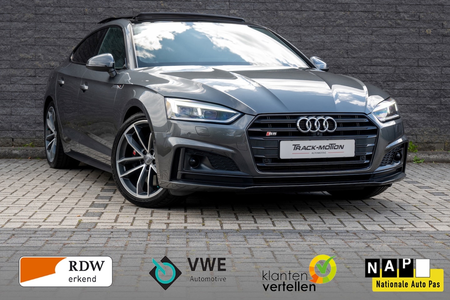 Audi A5 Sportback - 3.0 TFSI S5 quattro Pro Line FULL OPTIONS! - AutoWereld.nl