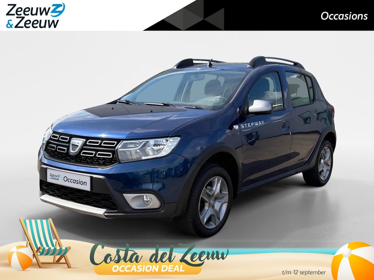 Dacia Sandero Stepway - 90PK TCe SL | Navigatie | Cruise Control | Trekhaak | Parkeersensoren | Bluetooth | USB | - AutoWereld.nl