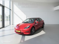 Tesla Model 3 - Long Range AWD 75 kWh | Warmtepomp | 88, 9% SOH | Rood Mica