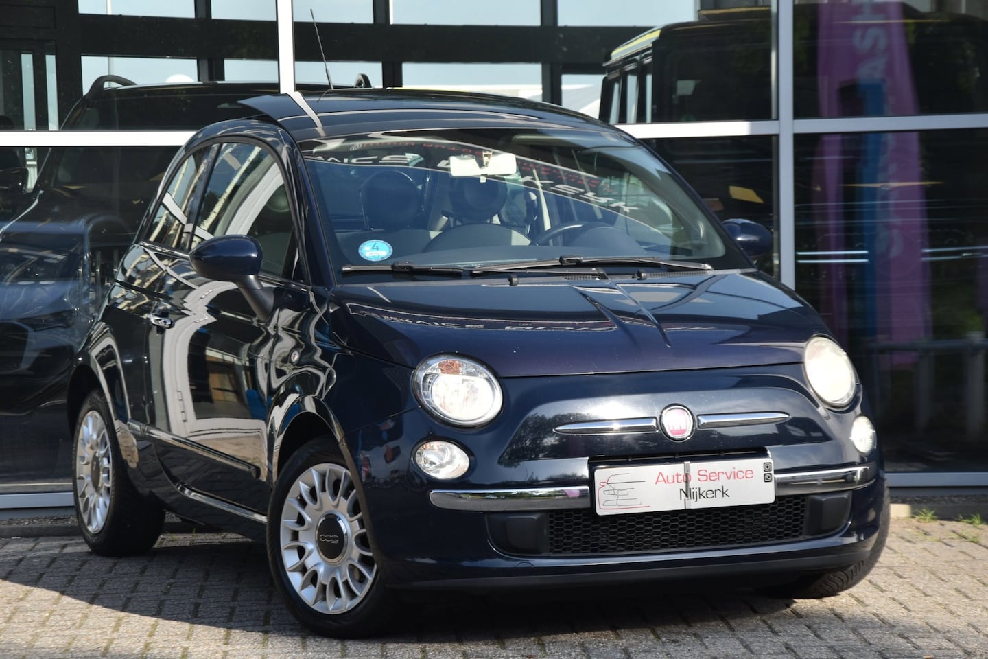 Fiat 500 - 0.9 TwinAir Lounge Airco Panorama Nav. Lm-Velgen Apk - AutoWereld.nl