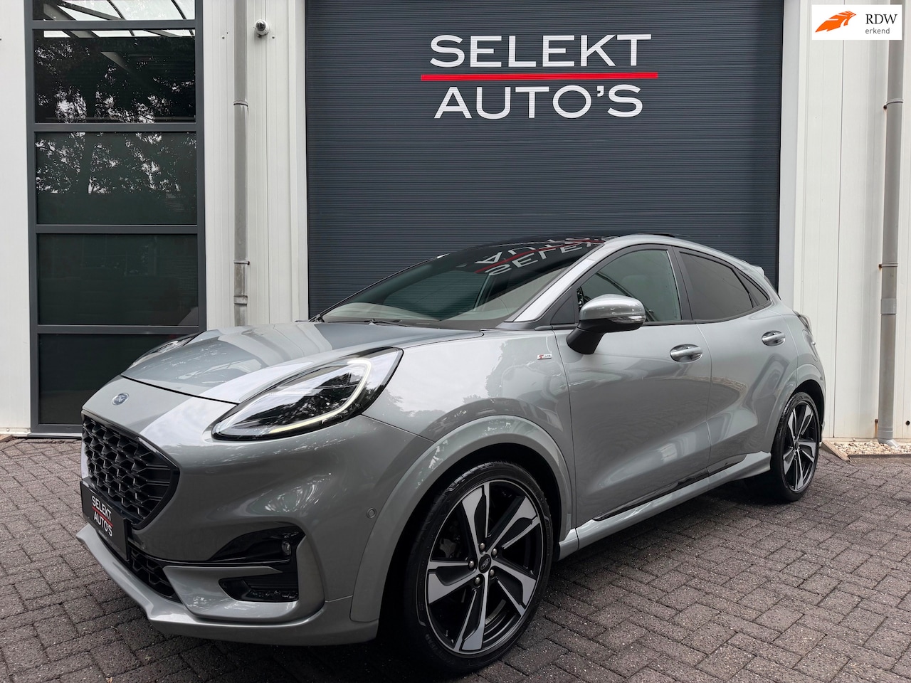 Ford Puma - 1.0 EcoBoost Hybrid ST-Line X 155 Pk Pano/B&O/LED/Adaptief Cruise/Climate/Navi/Carplay/Tre - AutoWereld.nl