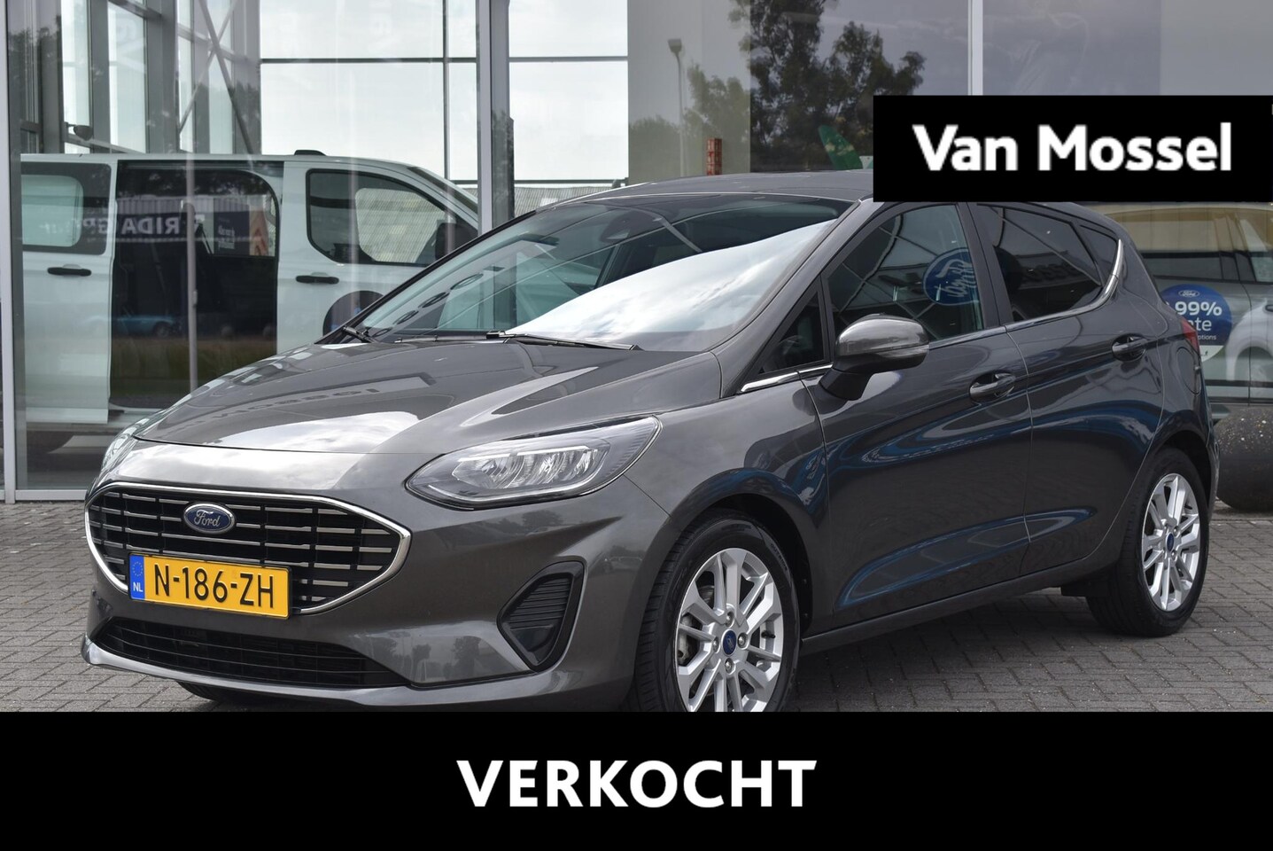 Ford Fiesta - Hybrid Titanium | 125PK | CLIMATE CONTROL | CRUISE CONTROL | STOELVERWARMING | PARKEERSENS - AutoWereld.nl