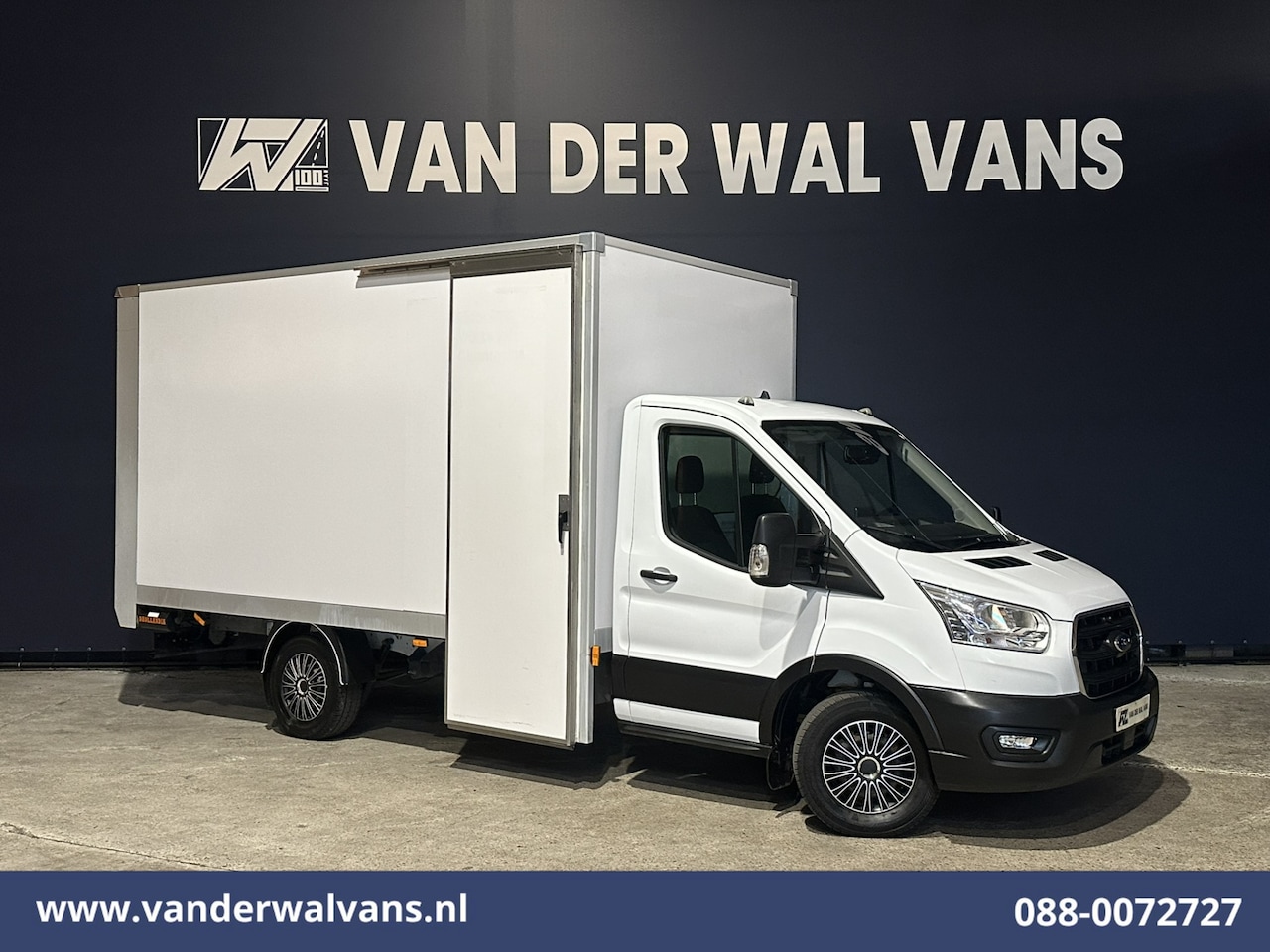 Ford Transit - 2.0 TDCI 131pk Bakwagen Laadklep Zijdeur Euro6 Airco | Navigatie | Camera | Apple Carplay - AutoWereld.nl