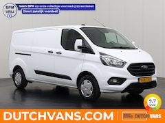 Ford Transit Custom - 2.0TDCI Lang Achterdeuren | Multimedia | Camera | 3-Zits | Airco | Trekhaak