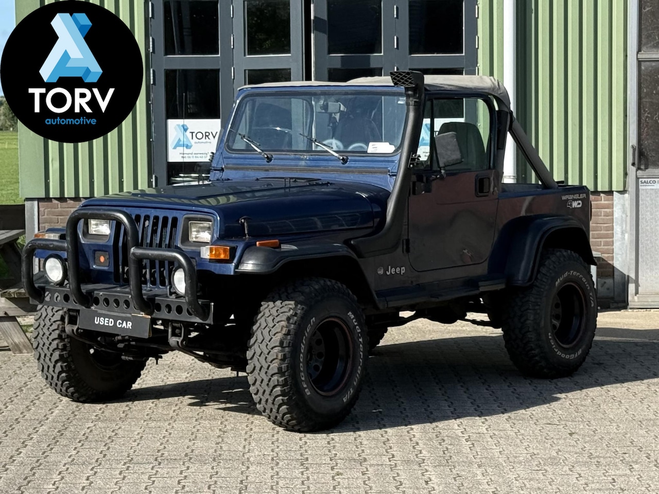 Jeep Wrangler - 2.5i Bikinitop | Nwe APK | 2 sets deuren | Lage km. stand | - AutoWereld.nl