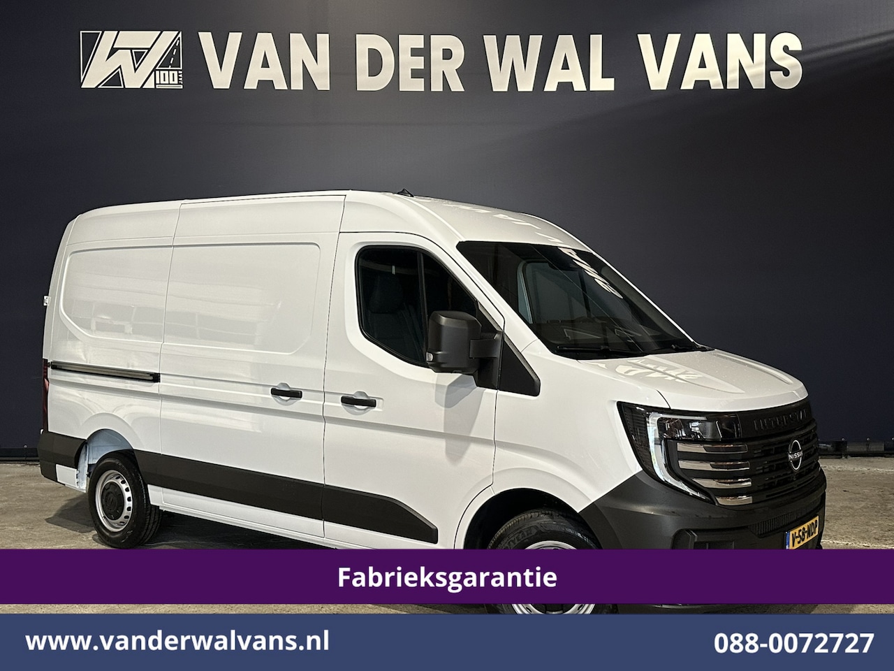Nissan Interstar - NISSAN 2.3 dCi 131pk L2H2 Fabrieksgarantie Euro6 Airco | LED | Apple Carplay | Cruisecontr - AutoWereld.nl