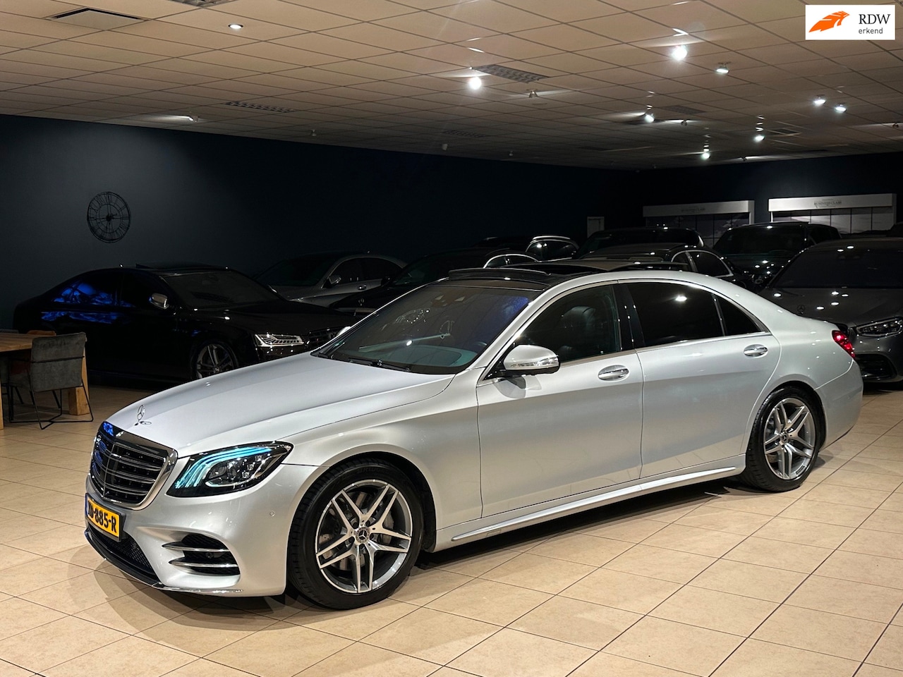 Mercedes-Benz S-klasse - S400 d 4Matic LANG AMG/PANO/CHAUFFEUR/DTR/TOP - AutoWereld.nl