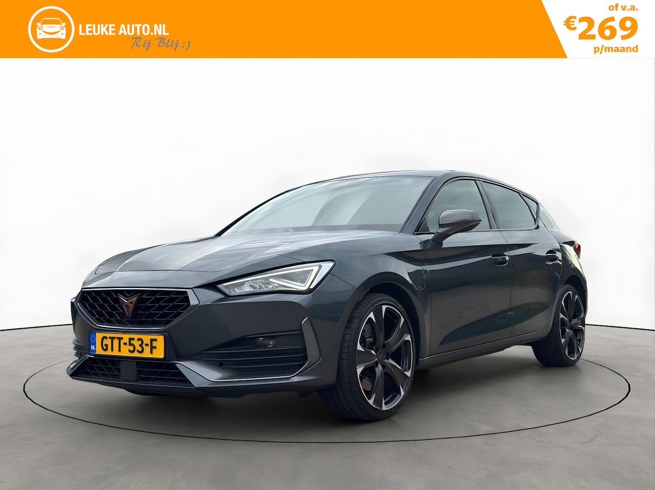 CUPRA Leon - 1.4 e-Hybrid 245PK VZ Adrenaline Dode-Hoek Keyless 19'' - AutoWereld.nl