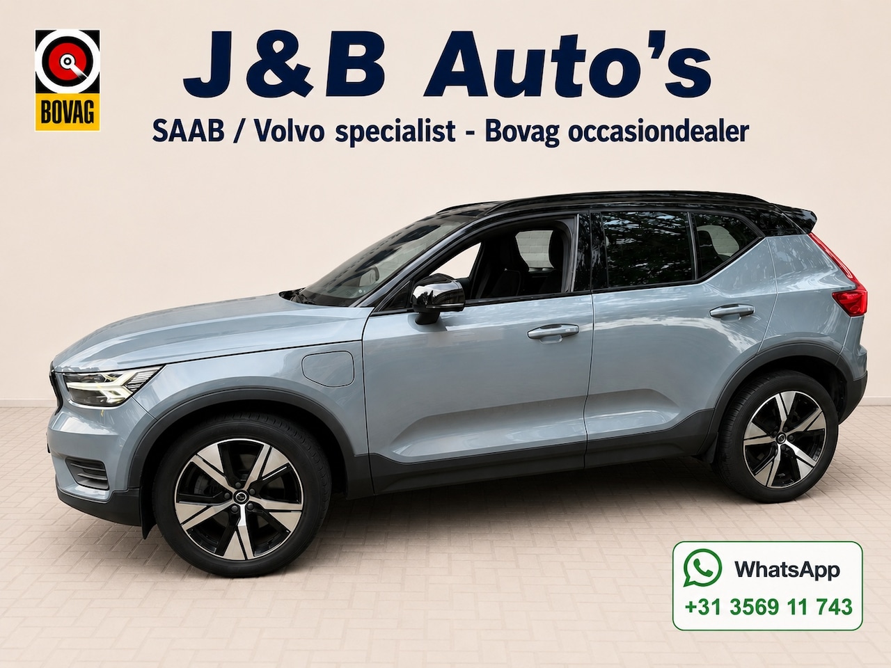 Volvo XC40 - 1.5 T5 Recharge R-Design Leer/alcantara bekleding/Carplay - AutoWereld.nl