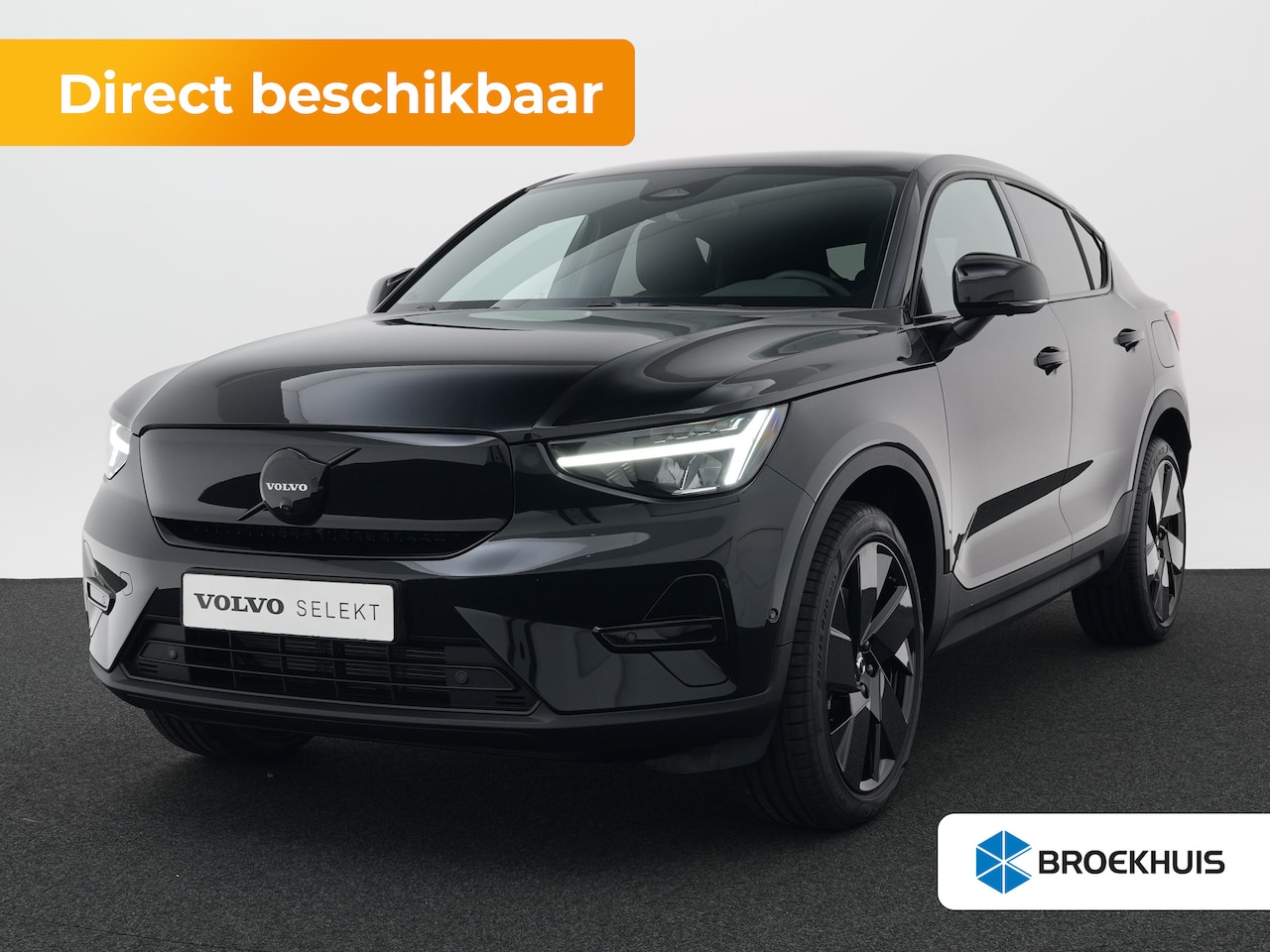 Volvo EC40 - Single Plus Black Edition Europa 70 kWh | 360° Camera | Harman/Kardon | Adaptive Cruise | - AutoWereld.nl