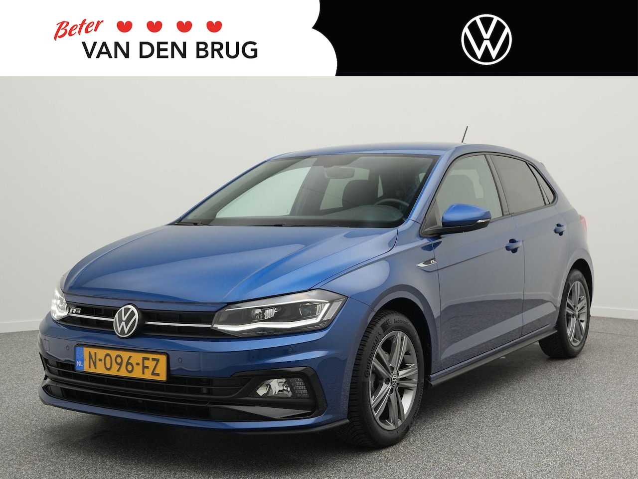 Volkswagen Polo - R-line 1.0 TSI 95 PK Highline Automaat | LED | Navigatie | Climate Control | Adaptieve Cru - AutoWereld.nl