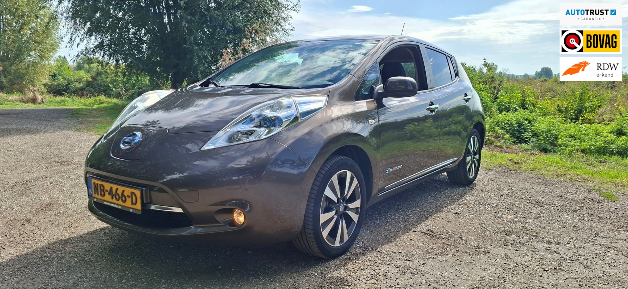 Nissan LEAF - Tekna 30 kWh leder/BOSE/stoel&stuurverwarming/360camera - AutoWereld.nl