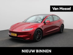 Tesla Model 3 - Performance AWD 78 kWh | Wordt Verwacht | 20" Korbach Velgen | Sfeerverlichting | Stoelven