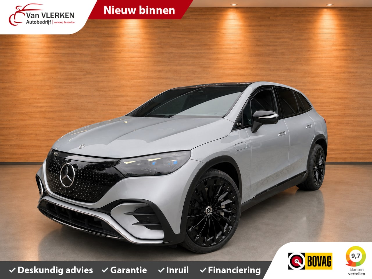 Mercedes-Benz EQE SUV - 350 4Matic AMG Line Achterasbesturing 360 Camera - AutoWereld.nl