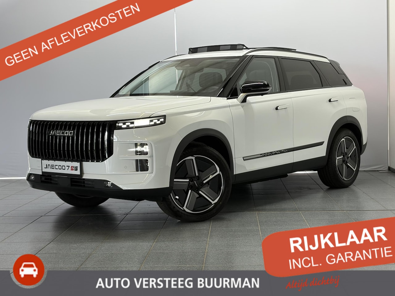Jaecoo 7 - 1.5 GDI Exclusive PHEV Elektrisch Panoramadak, Kunstlederen Bekleding, Stoelverwarming en - AutoWereld.nl