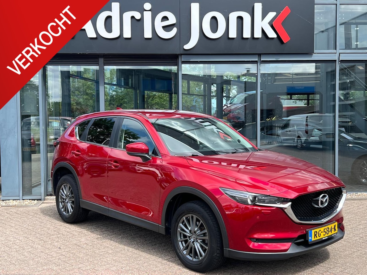 Mazda CX-5 - 2.0 SkyActiv-G 165 Skylease GT | TREKHAAK | LEDER | NED AUTO | STOEL + STUURVERWARMING | A - AutoWereld.nl