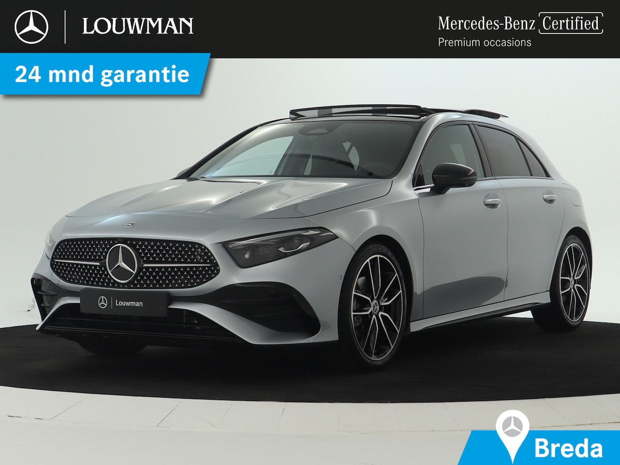 Mercedes-Benz A-klasse - 180 Business Solution AMG | Panoramadak | 360° camera | Head-up display | Elektrische Stoe - AutoWereld.nl